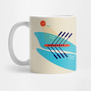 Rowing Boat Crew Racing Regatta Mug